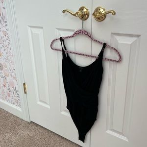 J. Crew Black Tank Bodysuit